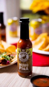 Huhū Piña - My SensibiliTeas - mild hot sauce from Karma Sauce