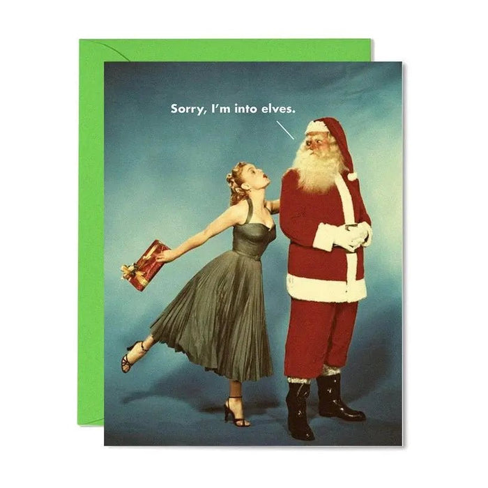 Into Elves - My SensibiliTeas - Holiday Greeting Card from The Raccoon Society