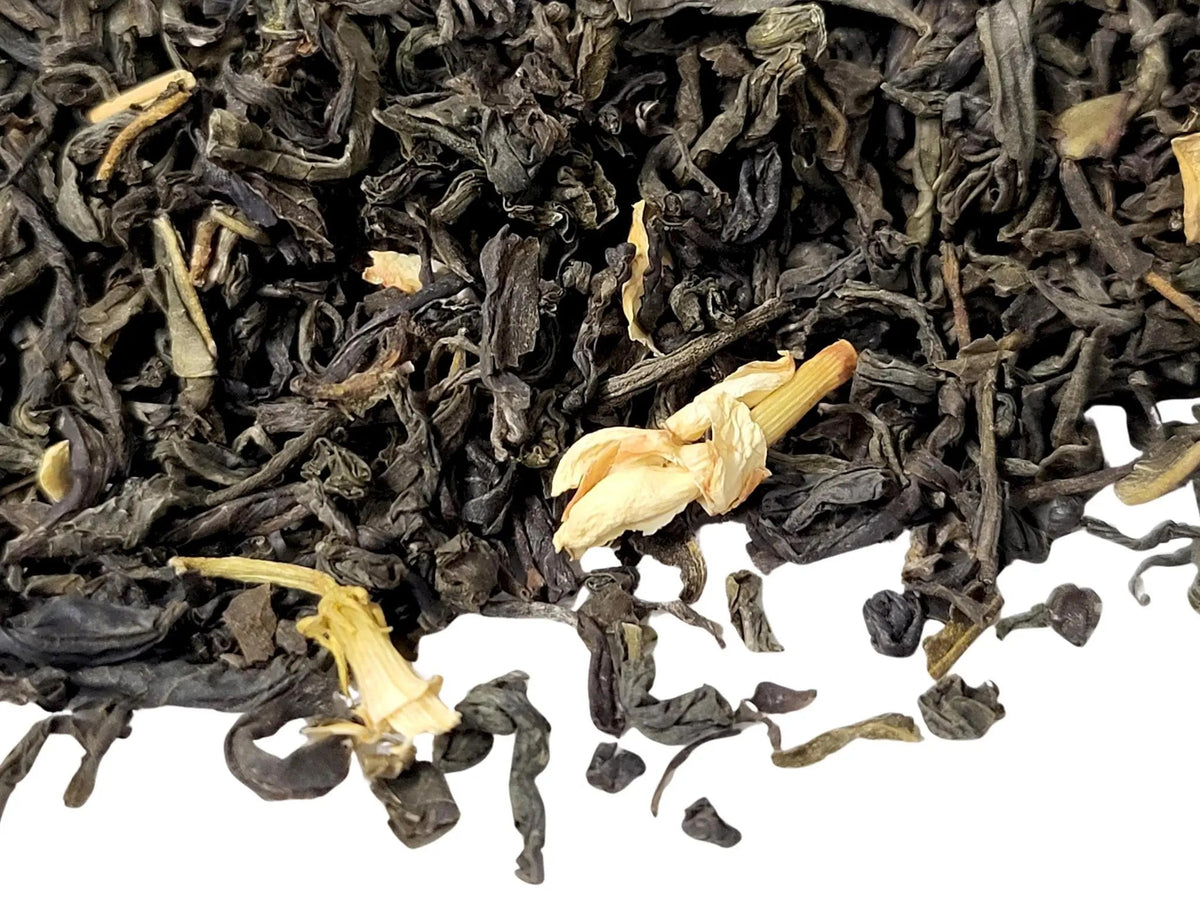 Jasmine Green with Flowers - My SensibiliTeas - floral green tea from SensibiliTeas