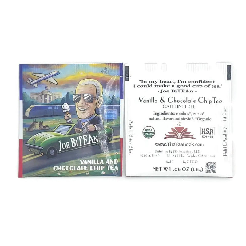 Joe BiTEAn - My SensibiliTeas - punny tea bags from The TeaBook