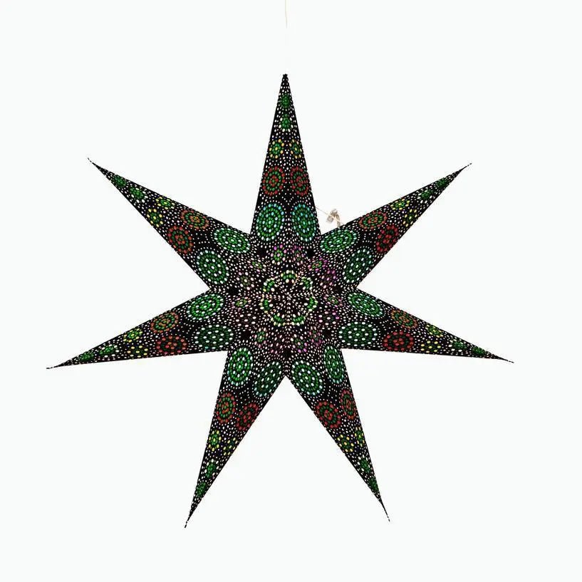 Kaleidoscope Star Lantern - 7 Point, 23 inch - My SensibiliTeas - star lantern from Artschatz