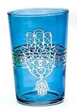 Kounouz Tea Glasses Mix, Silver - My SensibiliTeas - colorful tea cup from Casablanca Market