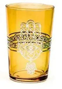 Kounouz Tea Glasses Mix, Silver - My SensibiliTeas - colorful tea cup from Casablanca Market