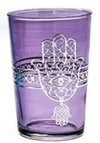 Kounouz Tea Glasses Mix, Silver - My SensibiliTeas - colorful tea cup from Casablanca Market