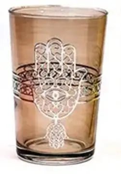 Kounouz Tea Glasses Mix, Silver - My SensibiliTeas - colorful tea cup from Casablanca Market