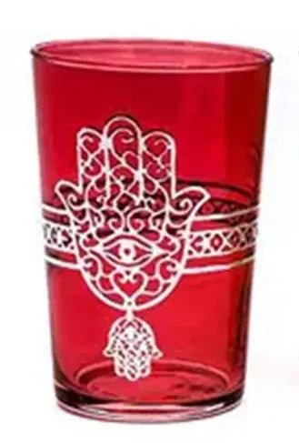 Kounouz Tea Glasses Mix, Silver - My SensibiliTeas - colorful tea cup from Casablanca Market