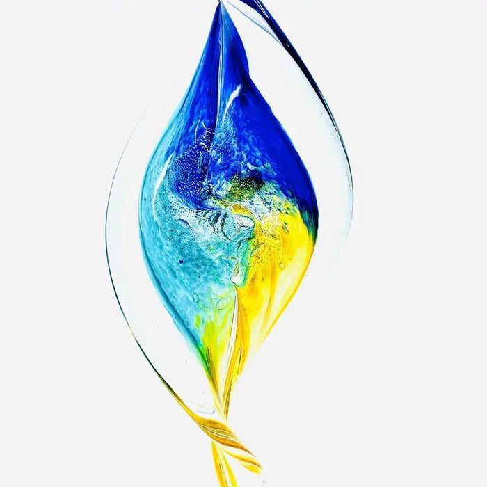 Large Glass Spiral - My SensibiliTeas - blown glass from Luke Adam's Glass