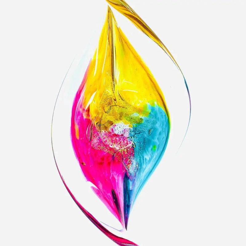 Large Glass Spiral - My SensibiliTeas - blown glass from Luke Adam's Glass