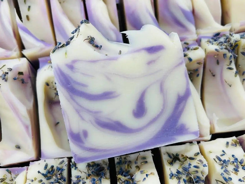 Lavender Handmade Soap Bar VEGAN COLD PROCESS - My SensibiliTeas - bar soap from Saratoga Natural Body Care LLC