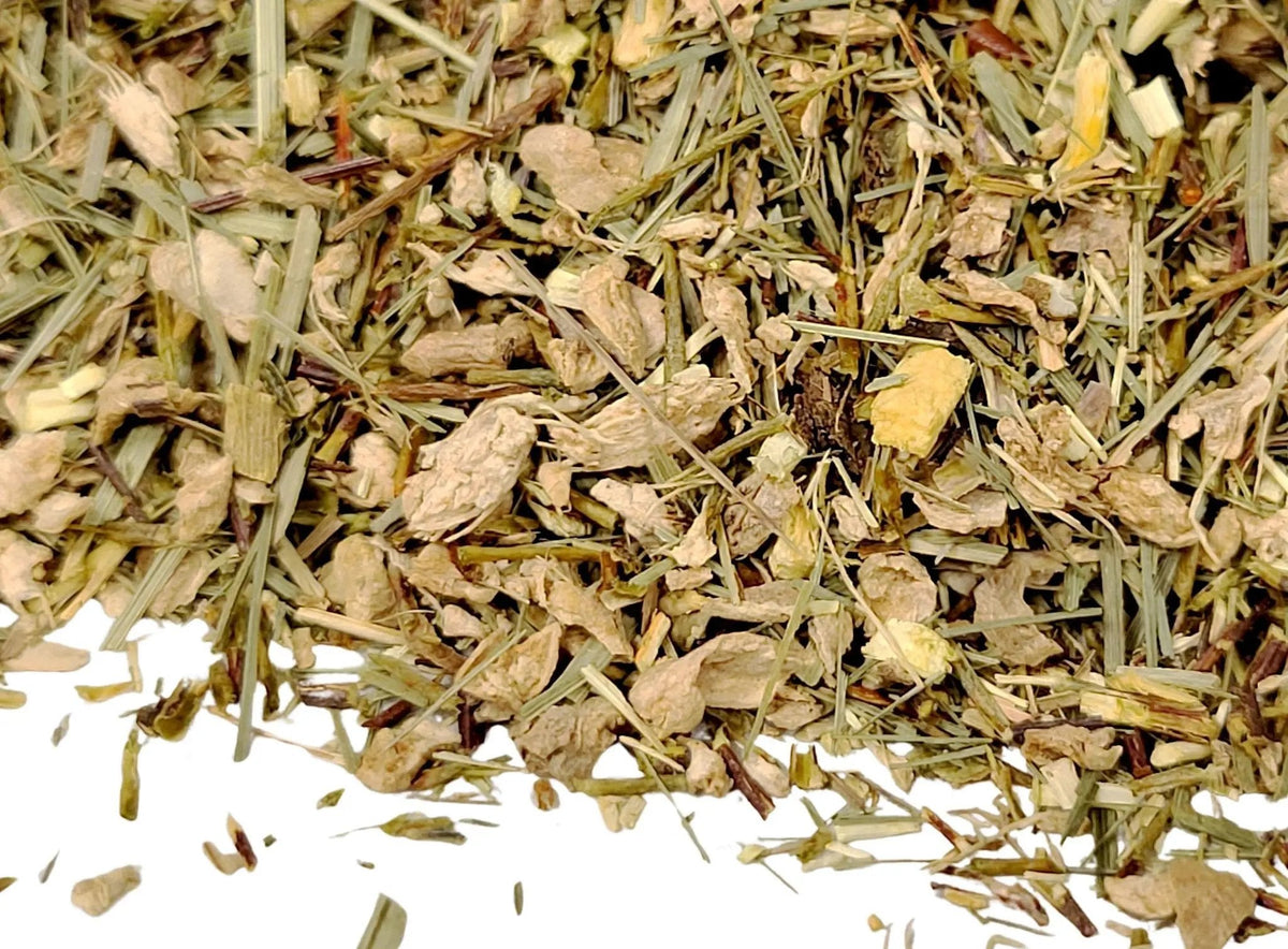 Lime Ginger Green Rooibos - My SensibiliTeas - citrus herbal tea from SensibiliTeas