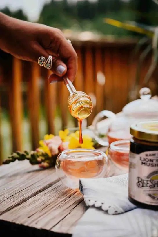 Lion's Mane Mushroom Honey - My SensibiliTeas - adaptogen Honey from Frangiosa Farms
