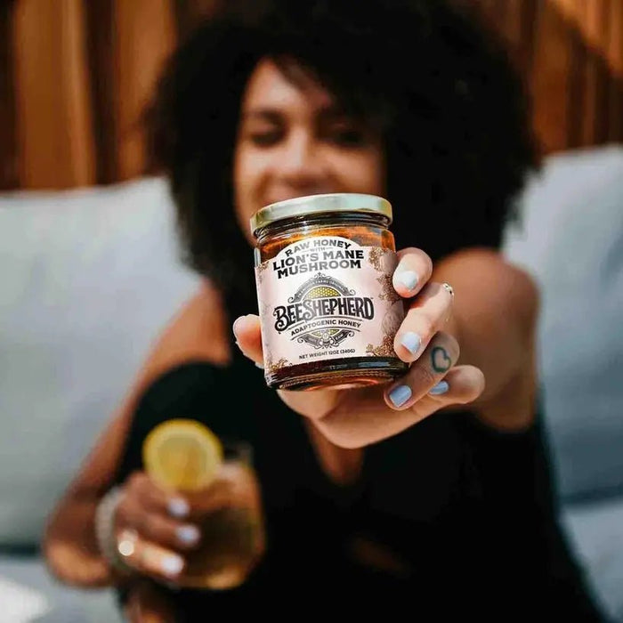 Lion's Mane Mushroom Honey - My SensibiliTeas - adaptogen Honey from Frangiosa Farms