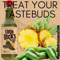 Little Dick's Jalapeño Pineapple Hot Sauce - My SensibiliTeas - spicy sweet hot sauce from Little Dick's