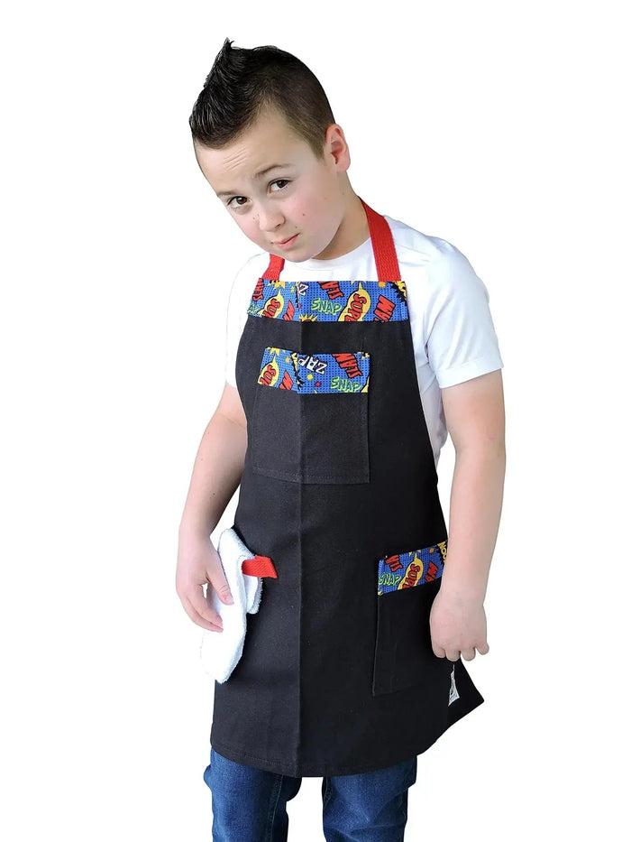 Lucas Apron - My SensibiliTeas - Boys Aprons from The Bedford Life