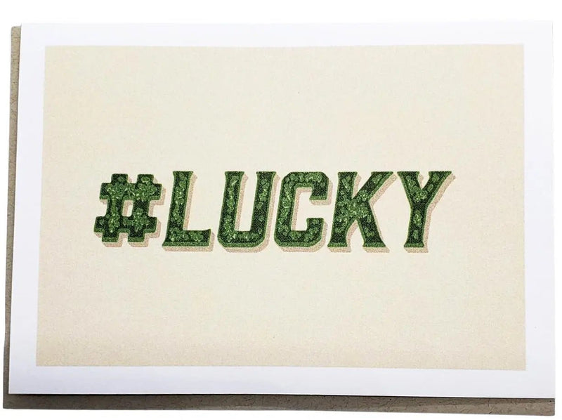  Lucky Greeting Card - My SensibiliTeas - greeting card from Sidekick Creative