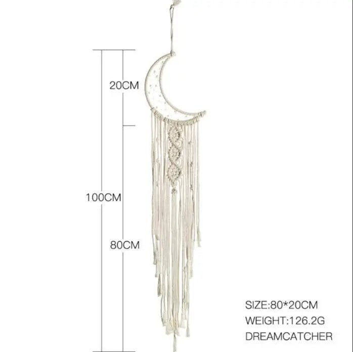 Macrame Moon - My SensibiliTeas - Wall Art from My SensibiliTeas