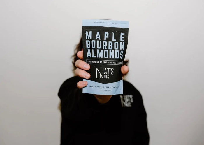 Maple Bourbon Almonds - My SensibiliTeas - Coated Almonds from Nat's Nuts