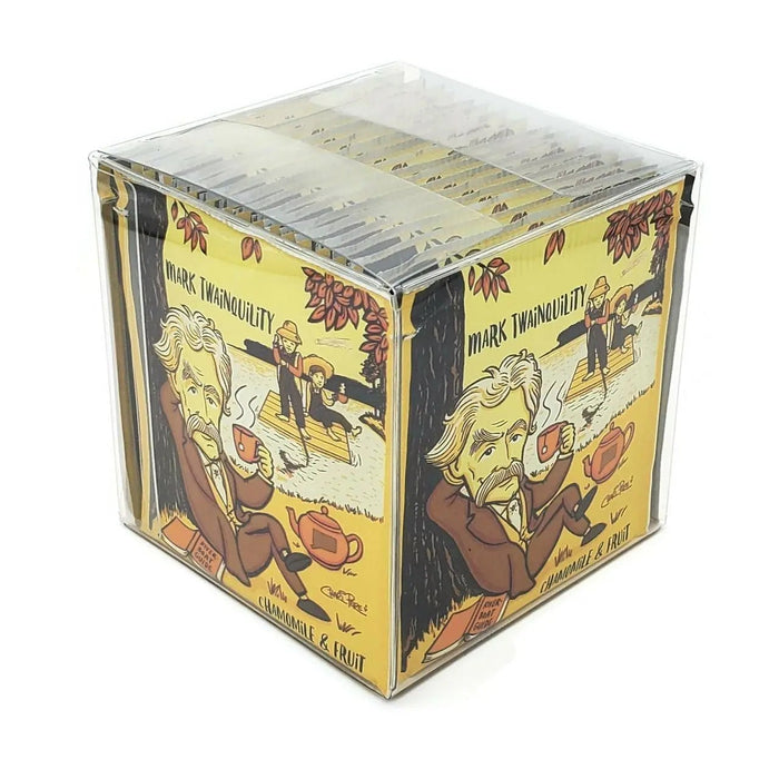 Mark Twainquility - Organic Chamomile and Fruit - My SensibiliTeas - punny tea bags from The TeaBook