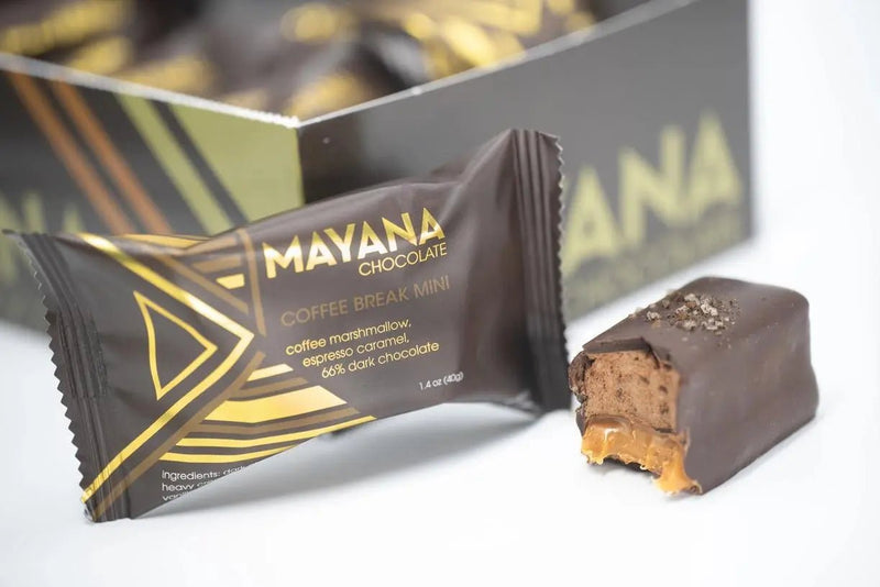 Mayana Mini Coffee Break Bar - My SensibiliTeas - mini chocolate bar from Mayana Chocolates