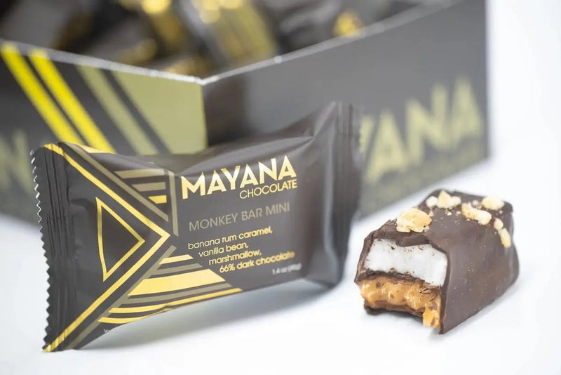 Mayana Mini Monkey Bar - My SensibiliTeas - mini chocolate bar from Mayana Chocolates