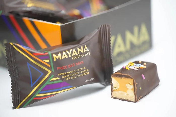 Mayana Mini Pride Bar - My SensibiliTeas - mini chocolate bar from Mayana Chocolates