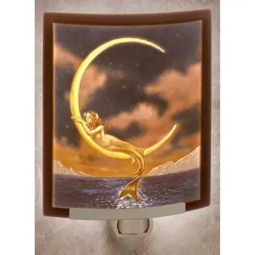 Mermaid and the Moon Nightlight - My SensibiliTeas - nightlight's from The Porcelain Garden