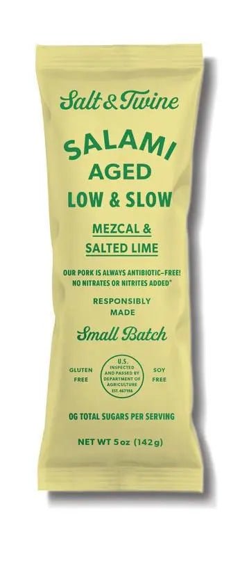 Mezcal & Salted Lime - My SensibiliTeas - small batch sausage from Salt & Twine