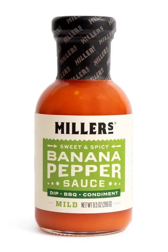 Mild Banana Pepper Sauce - My SensibiliTeas - small batch hot sauce from Miller's