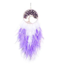 Modern Handmade Dreamcatcher - My SensibiliTeas - feather and bead dreamcatcher from Crystlover