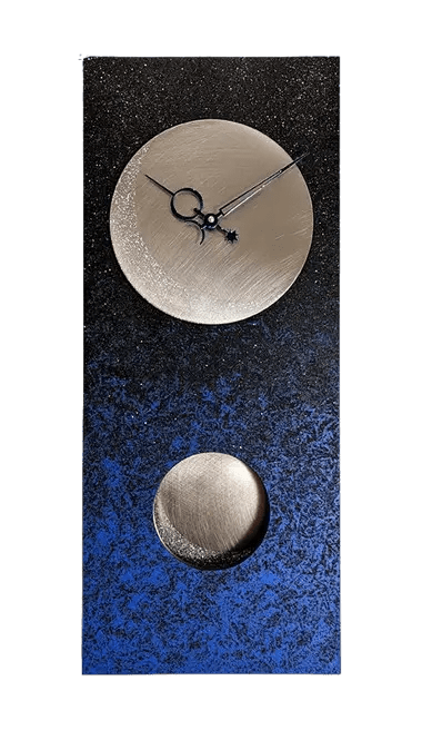 Moon @ Night 24 Pendulum Clock - My SensibiliTeas - artisan pendulum clock from Leonie Lacouette