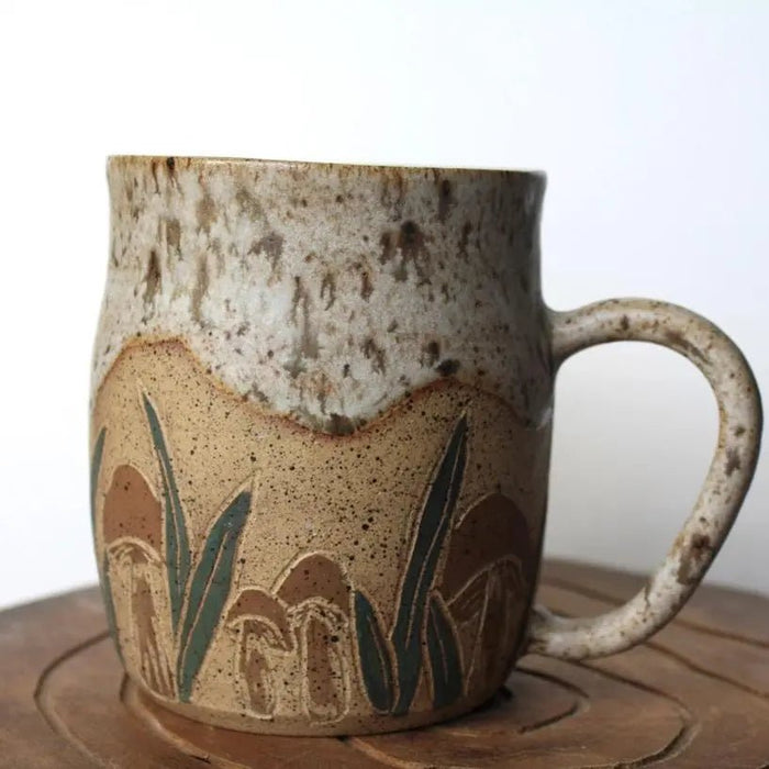 Mushroom Mug - My SensibiliTeas - handmade mug from The Midnight Mustard Seed
