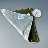 Mushrooms On Green Minky Crinkle Sensory Toy - My SensibiliTeas-baby essentials from Port & Starbird