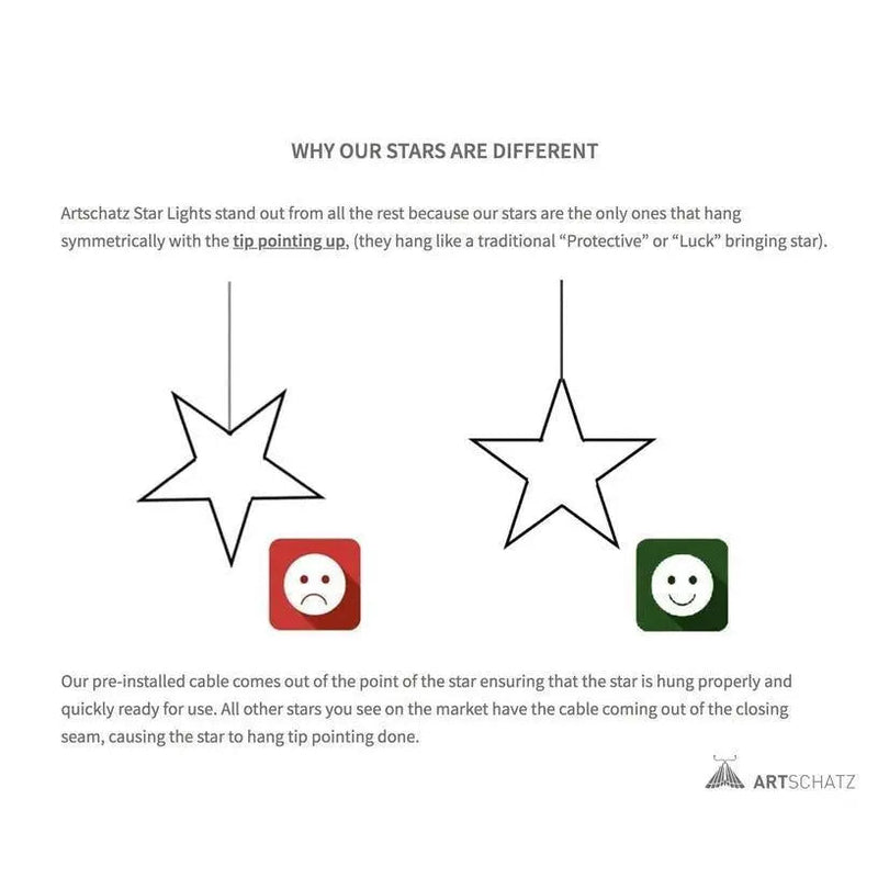 Narna 5 Pointer 24" Pearl Paper Star Lantern Light - My SensibiliTeas - paper star lantern from Artschatz