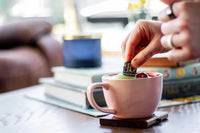 Open Your Mind Floating Tea Steeper - My SensibiliTeas - tea infuser from Float2Infuse