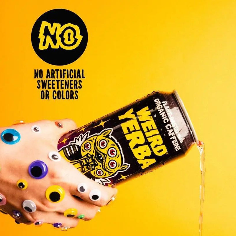 Organic Acai Pomegranate Yerba Mate 16oz Can - My SensibiliTeas - canned tea from Weird Beverages