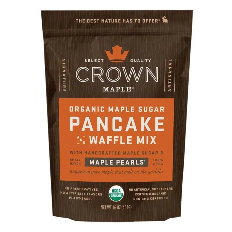 Organic Maple Sugar Pancake & Waffle Mix - My SensibiliTeas - pancake mix from Crown Maple