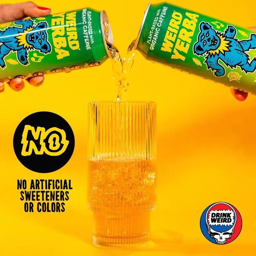 Organic Mystical Mint Yerba Mate 16oz Can - My SensibiliTeas - canned tea from Weird Beverages