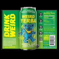 Organic Mystical Mint Yerba Mate 16oz Can - My SensibiliTeas - canned tea from Weird Beverages