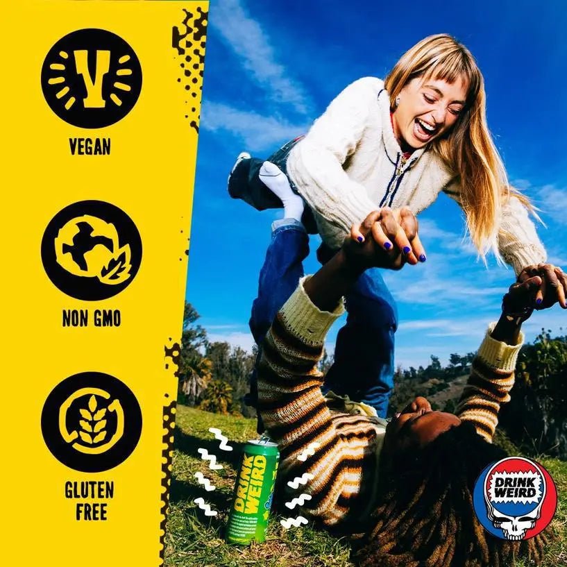 Organic Mystical Mint Yerba Mate 16oz Can - My SensibiliTeas - canned tea from Weird Beverages