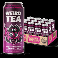 Organic Passion Fruit Black Iced Tea 16oz Can - My SensibiliTeas - canned tea from Weird Beverages