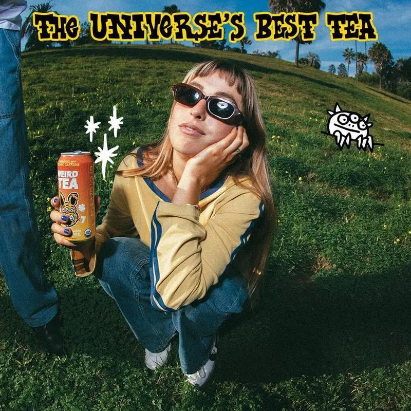 Organic White Peach Oolong Iced Tea 16oz Can - My SensibiliTeas - canned tea from Weird Beverages