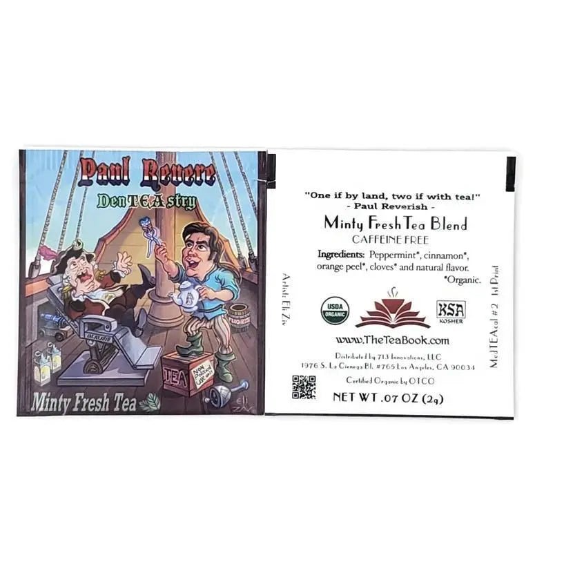 Paul Revere DenTEAstry - My SensibiliTeas - herbal Tea bag from The TeaBook