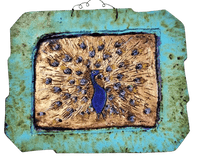 Peacock - My SensibiliTeas - Wall Art from Jeanne Dana PaperAndStone