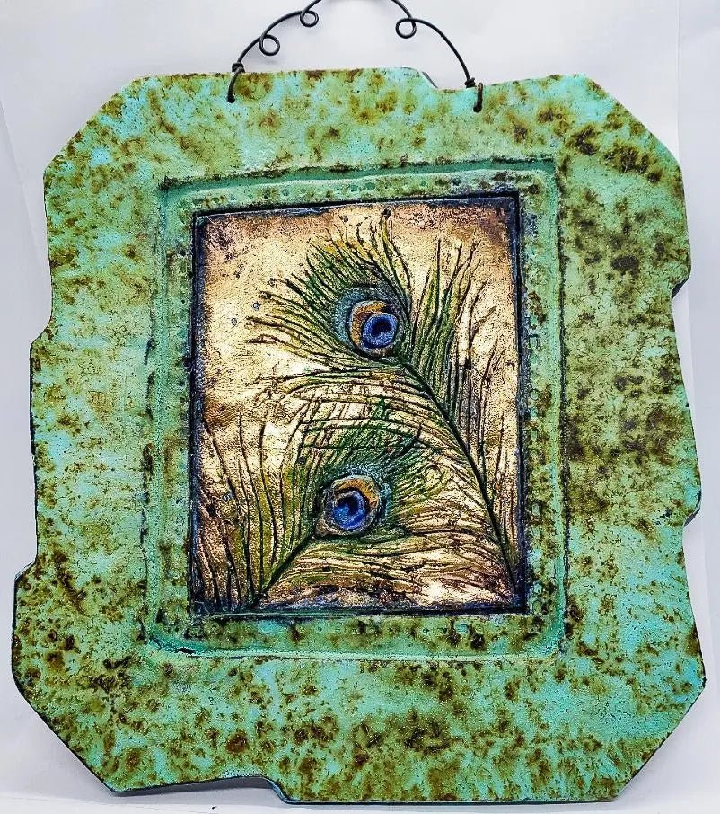 Peacock Feathers - My SensibiliTeas - Wall Art from Jeanne Dana PaperAndStone