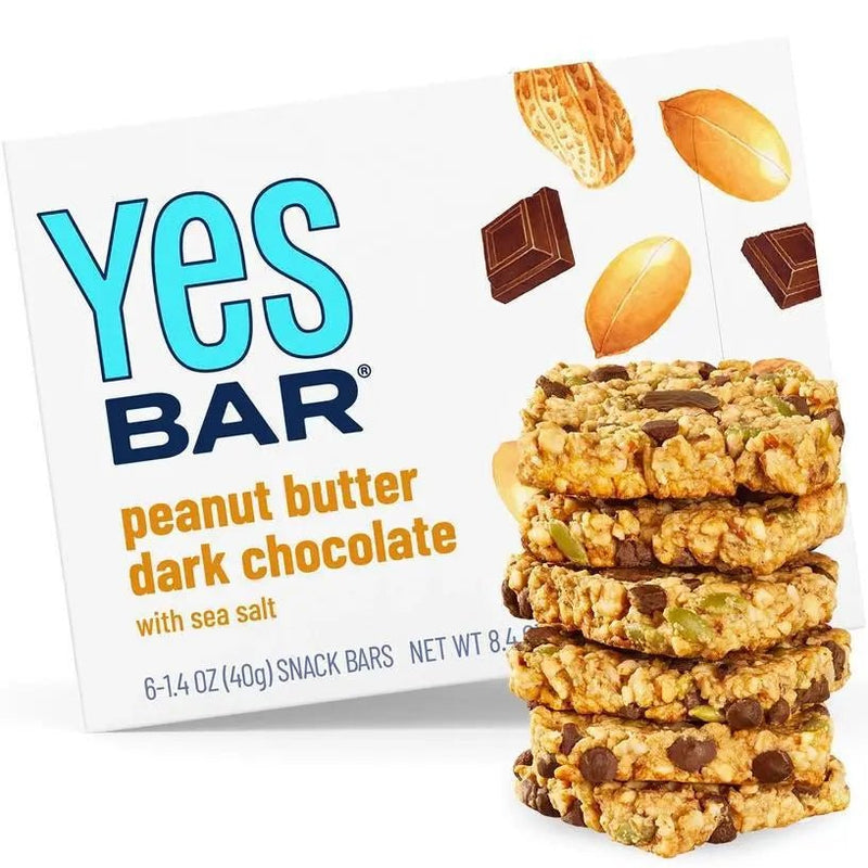 Peanut Butter Dark Chocolate Chip Yes Bar - My SensibiliTeas - snack bar from Yes Bar