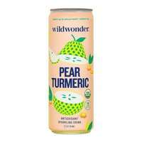 Pear Turmeric Sparkling Antioxidant Drink - My SensibiliTeas - kombucha alternatives from wildwonder