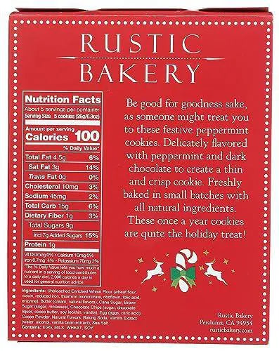 Peppermint & Dark Chocolate Christmas Cookies - My SensibiliTeas - Christmas cookie from Rustic Bakery