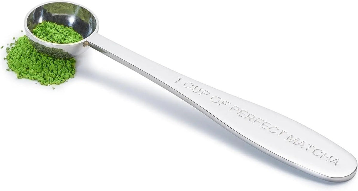 Perfect Cup Matcha - My SensibiliTeas - matcha measuring spoon from SensibiliTeas