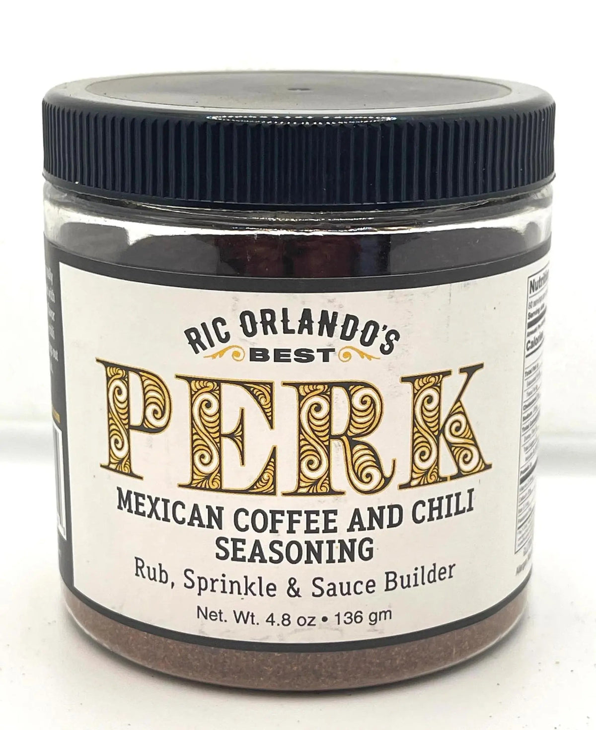 "Perk" Mexican Coffee - Chile Rub and Seasoning - My SensibiliTeas - seasoning blend from Ric Orlando