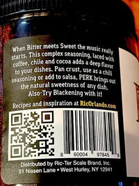 "Perk" Mexican Coffee - Chile Rub and Seasoning - My SensibiliTeas - seasoning blend from Ric Orlando